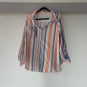 Amazon XL long sleeve button down shirt